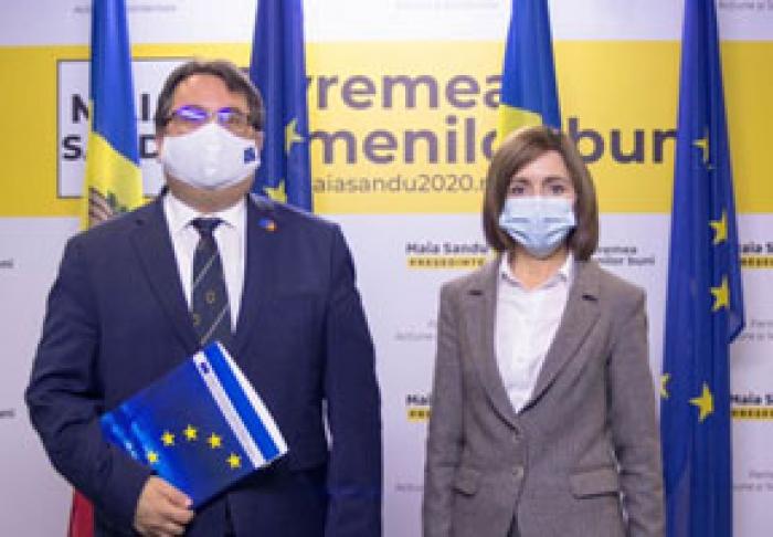 MAIA SANDU CONSIDERĂ CĂ, ODATĂ CU ALEGEREA SA ÎN CALITATE DE PREȘEDINTĂ, „IZOLAREA INTERNAȚIONALĂ A MOLDOVEI S-A ÎNCHEIAT”
