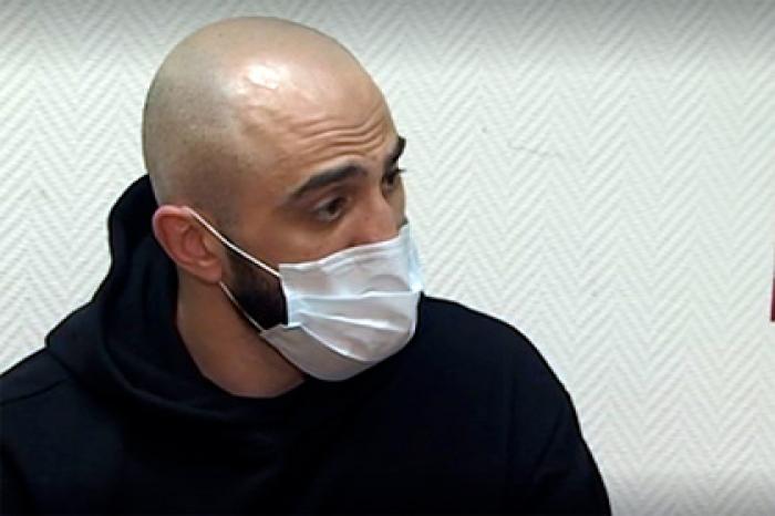 Появилось видео допроса избившего Харитонова бойца MMA