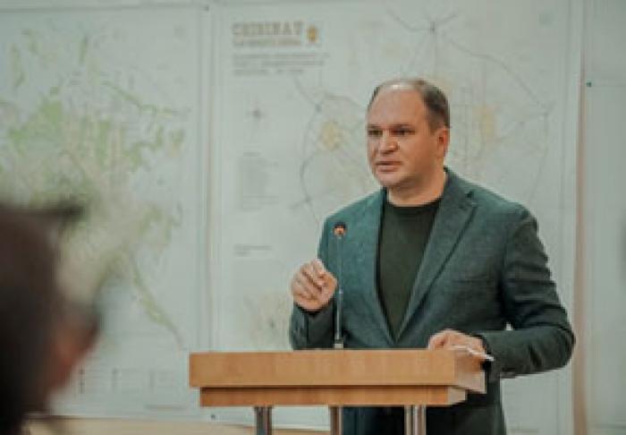 PRIMARUL DE CHIŞINĂU ION CEBAN A PREZENTAT RAPORTUL LA UN AN DE LA PRELUAREA MANDATULUI