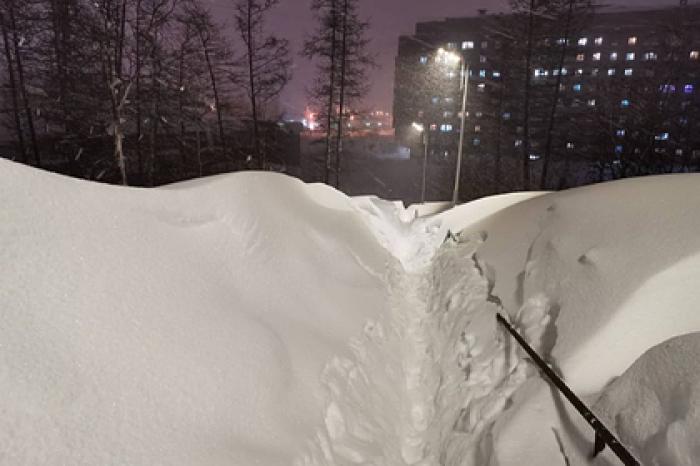 В Норильске выпали две месячные нормы осадков