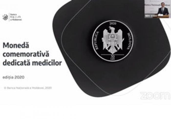 BANCA NAȚIONALĂ A LANSAT O MONEDĂ COMEMORATIVĂ „DOCTORUL MEU - EROUL MEU”