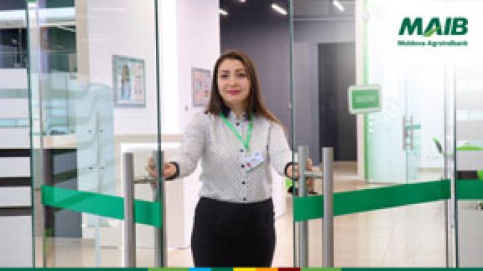 MOLDOVA AGROINDBANK – O NOUĂ LOCAŢIE, O NOUĂ EXPERIENŢĂ DE BANKING