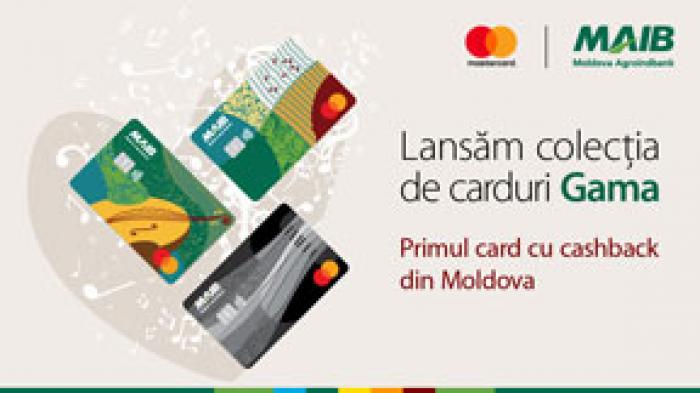 PRIMUL CARD CASHBACK ÎN MOLDOVA: MOLDOVA AGROINDBANK ȘI MASTERCARD AU LANSAT O SERIE UNICĂ DE CARDURI DE PLATĂ GAMA