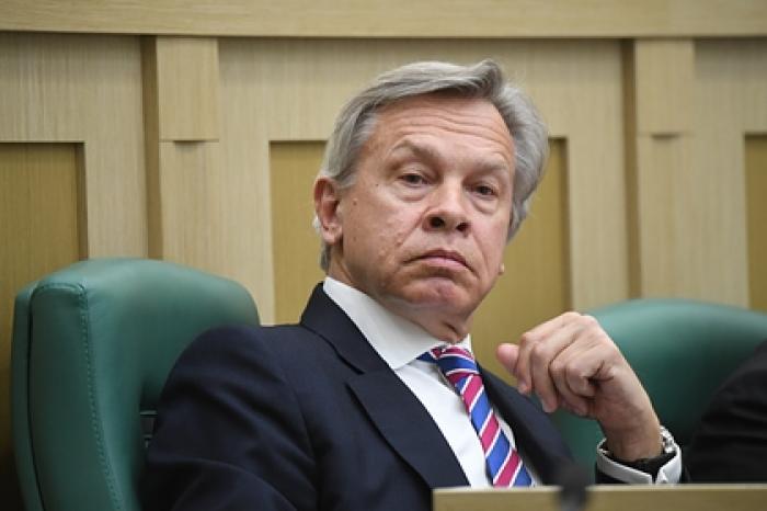 Пушков удивился протесту Киева против расширения Россией антиукраинских санкций