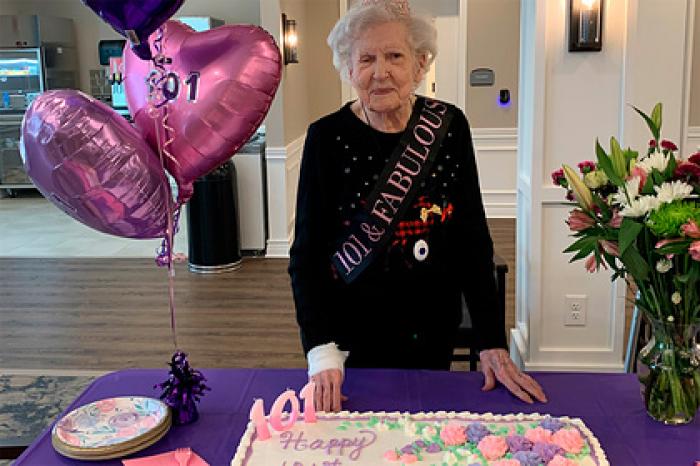 101-летняя женщина раскрыла секрет долголетия