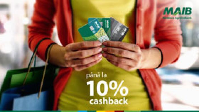 ACHITĂ CU CARDURILE DIN COLECȚIA GAMA ȘI PRIMEȘTE PÂNĂ LA 10% CASHBACK