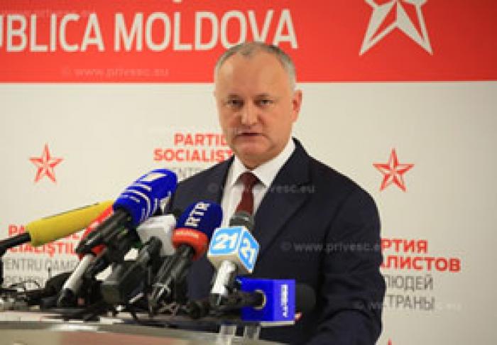 FOSTUL PREŞEDINTE IGOR DODON A ANUNŢAT CĂ MOLDOVA VA PRIMI ÎN CEL MAI APROPIAT TIMP CÂTEVA SUTE DE MII DE DOZE DE VACCIN SPUTNIK V