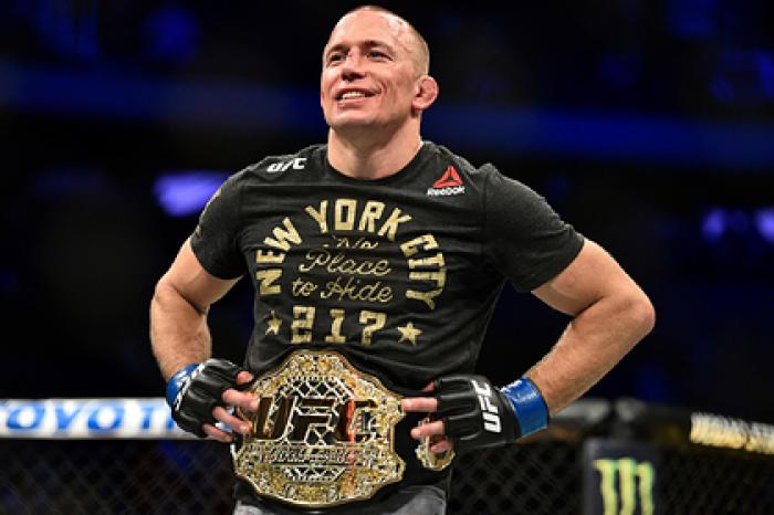 Чемпион UFC захотел подраться с Сен-Пьером и получил ответ канадца