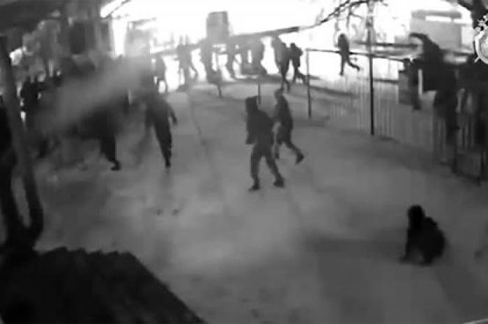 Массовые беспорядки в российской колонии попали на видео