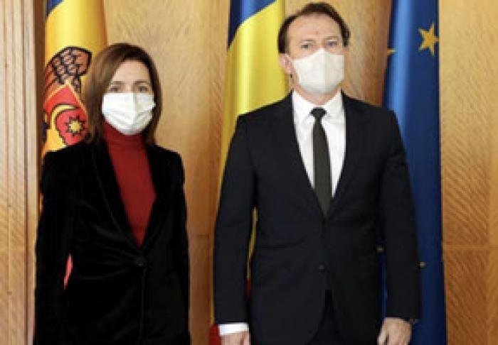 PREȘEDINTELE MAIA SANDU A DISCUTAT DESPRE FURNIZAREA VACCINURILOR PENTRU MOLDOVA CU PRIM-MINISTRUL ROMÂNIEI