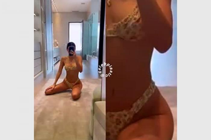 С тела Кендалл Дженнер на видео в Instagram случайно «слетел» стройнящий фильтр
