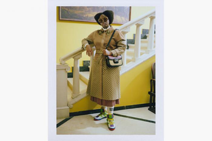 Уборщица случайно стала моделью Gucci