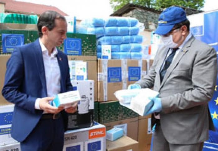 UNIUNEA EUROPEANĂ TRIMITE UN ALT AJUTOR SUB FORMĂ DE ECHIPAMENTE MEDICALE MOLDOVEI
