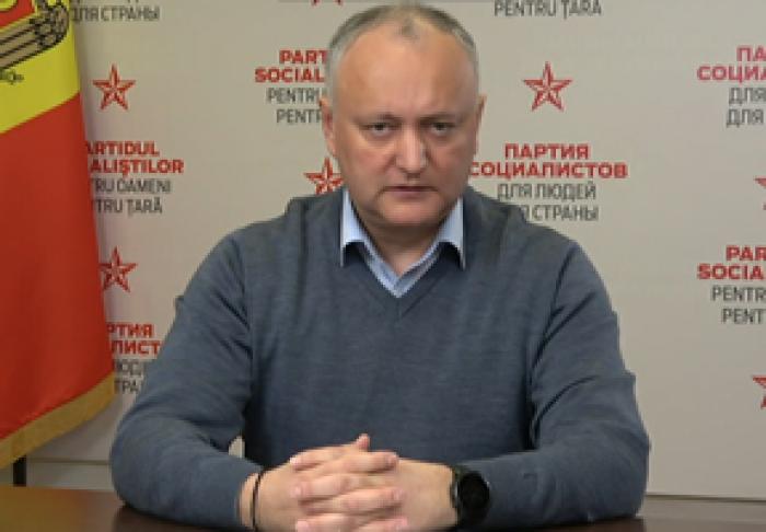 LIDERUL PSRM: PRIORITAR TREBUIE OPRITĂ RĂSPÂNDIREA VIRUSULUI COVID-19, IAR, ULTERIOR, LANSATĂ PROCEDURA DE ORGANIZARE A ALEGERILOR ANTICIPATE.