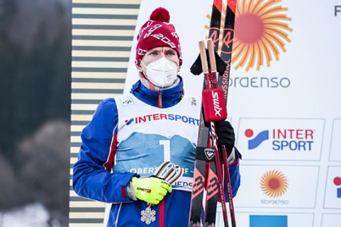 Названа сумма призовых Большунова за чемпионат мира