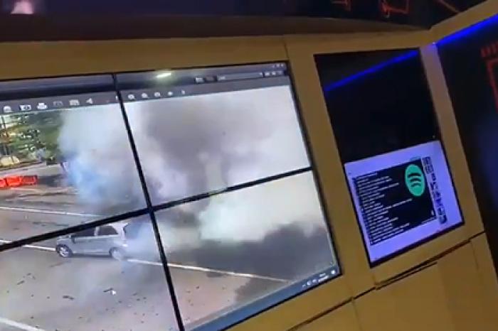 Подрыв смертников у индонезийской церкви попал на видео