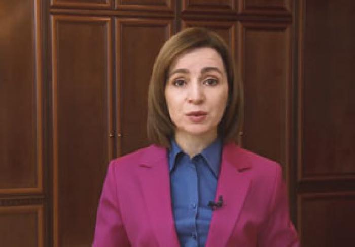 PREŞEDINTELE MAIA SANDU A FĂCUT APEL LA CETĂŢENII SĂ FACĂ TOT POSIBILUL PENTRU A OPRI ÎN COMUN RĂSPÂNDIREA CORONAVIRUSULUI