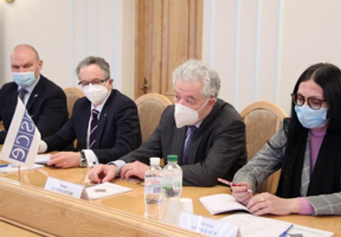 REPREZENTANŢII OSCE AU DISCUTAT PROBLEMA TRANSNISTRIANĂ ÎN CADRUL CONSILIULUI DE APĂRARE ŞI SECURITATE NAŢIONALĂ DIN UCRAINA