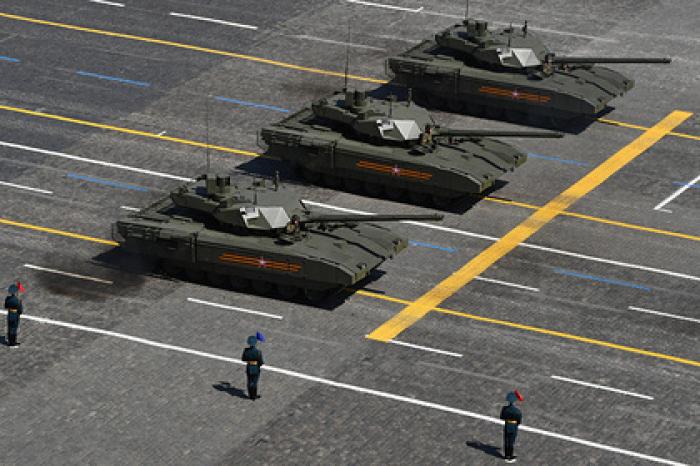 Российские «Прорыв» и «Армату» сравнили