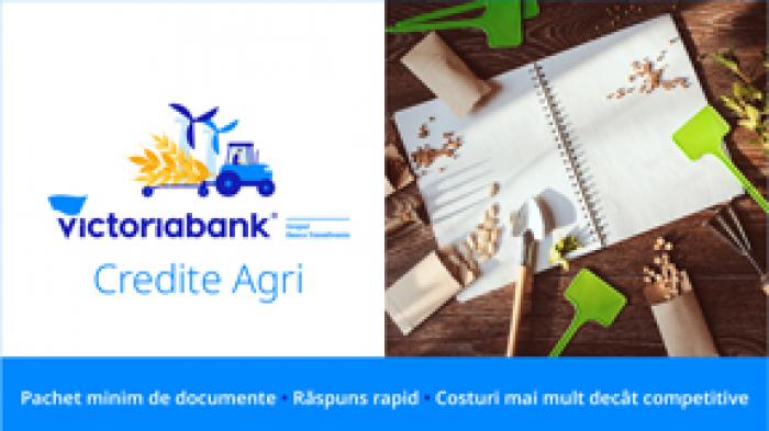 VICTORIABANK OFERĂ CREDITE AGRI PERSONALIZATE TUTUROR AGRICULTORILOR CONFORM NECESITĂȚILOR FIECĂRUIA