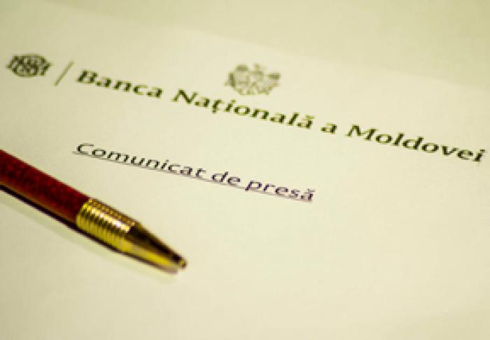 CONSILIUL EXECUTIV AL BNM A DECIS SĂ MENŢINĂ LA ACELAŞI NIVEL RATA DE BAZĂ APLICATĂ LA PRINCIPALELE OPERAŢIUNI DE POLITICĂ MONETARĂ