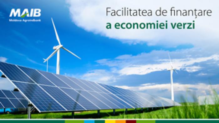 FINANȚAREA PENTRU INVESTIȚII ÎN ECONOMIA VERDE, DISPONIBILĂ PRIN INTERMEDIUL MAIB