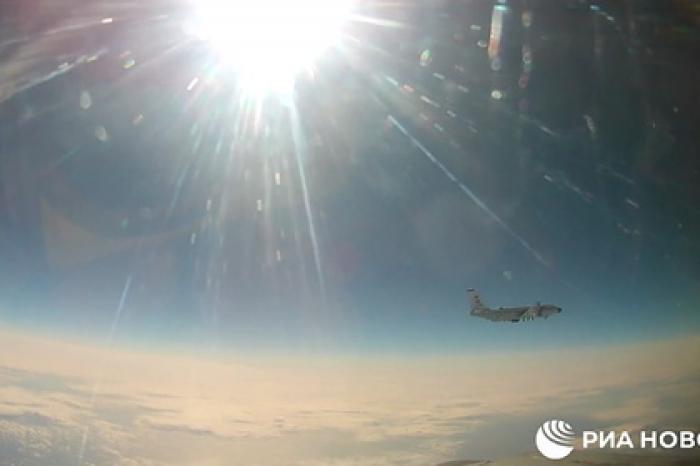 Перехват американского самолета российским МиГ-31 попал на видео