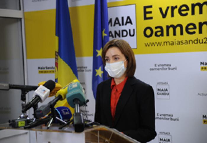PREȘEDINTELE MAIA SANDU CONSIDERĂ CĂ A ALES BINE DATA ALEGERILOR PARLAMENTARE