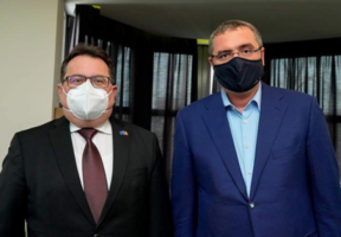 PRIMARUL DIN BĂLŢI MULŢUMEŞTE UNIUNII EUROPENE PENTRU ASISTENŢĂ ÎN MODERNIZAREA TRANSPORTULUI PUBLIC URBAN
