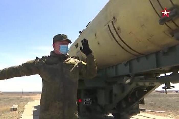 Россия показала испытания противоракеты