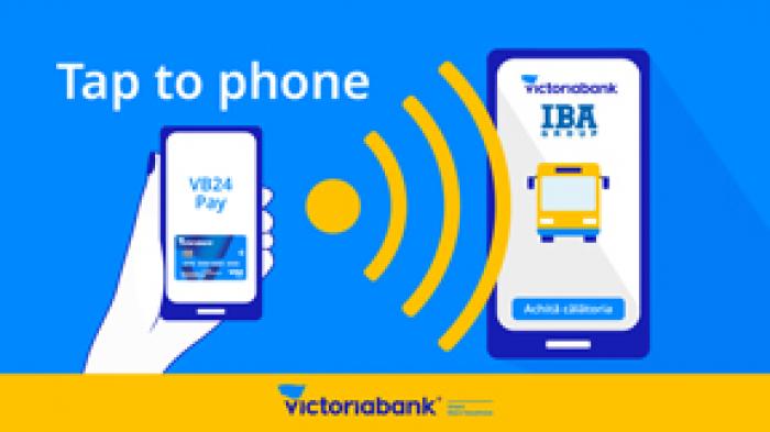 TAP TO PHONE, RAPID ȘI COMOD, IMPLEMENTAT DE IBA GROUP, VISA ȘI VICTORIABANK ÎN TRANSPORTUL PUBLIC DIN CAPITALĂ