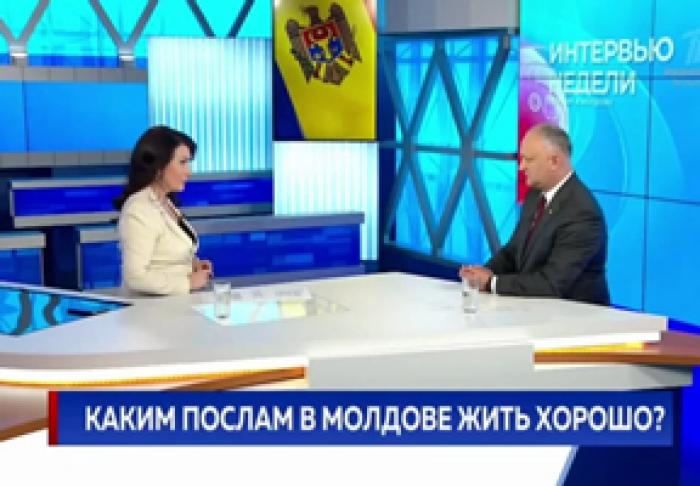 LIDERUL SOCIALIȘTILOR A PROPUS EXPULZAREA DIN MOLDOVA PE UNUL DINTRE AMBASADORII CARE INTERVINE ÎN PROCESUL ELECTORAL