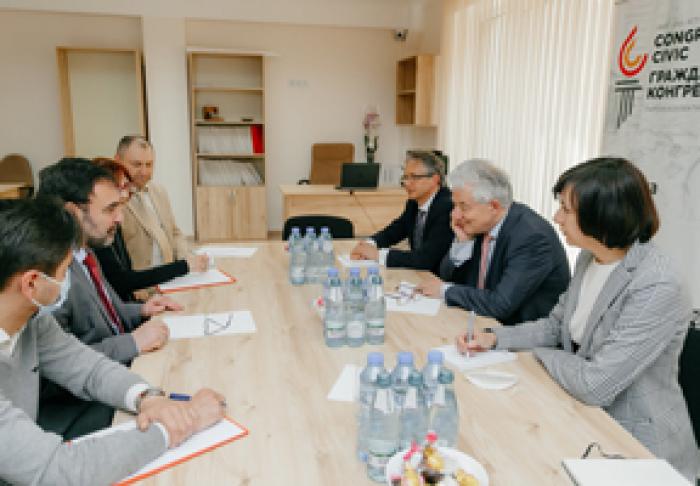 REPREZENTANȚII „CONGRESULUI CIVIC” AU DISCUTAT CU REPREZENTANTUL SPECIAL AL OSCE ASPECTE ALE SOLUȚIONĂRII PROBLEMEI TRANSNISTRENE