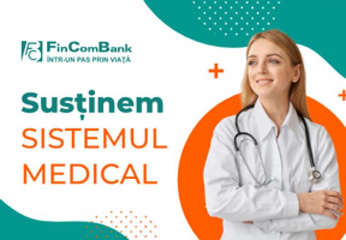 FINCOMBANK ACORDĂ SPRIJIN SISTEMULUI MEDICAL DIN REPUBLICA MOLDOVA