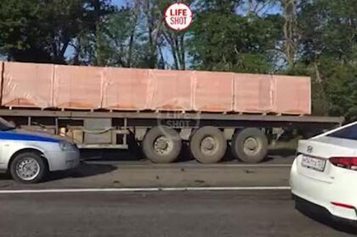 Опубликовано видео с места аварии с пятью погибшими на Кубани
