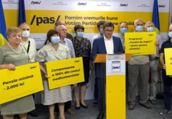 PAS PROMITE CA PÂNĂ ÎN OCTOMBRIE SĂ MAJOREZE PENSIA MINIMĂ PÂNĂ LA 2 MII DE LEI