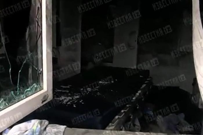Последствия пожара в рязанской больнице попали на видео