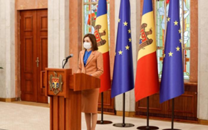 PREȘEDINTELE MAIA SANDU NU PIERDE SPERANȚA CĂ FIECARE CETĂȚEAN AL MOLDOVEI VA SIMȚI SPRIJINUL UNIUNII EUROPENE
