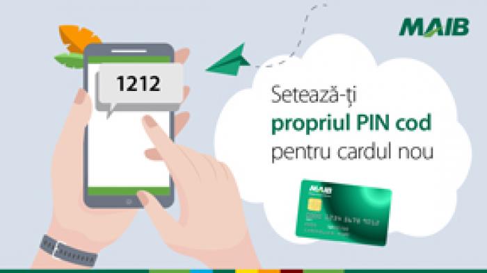 SETEAZĂ-ȚI INDEPENDENT PIN-UL PENTRU LIBERCARD, VISA CLASSIC AVANTI ȘI MASTERCARD WORLD ELITE