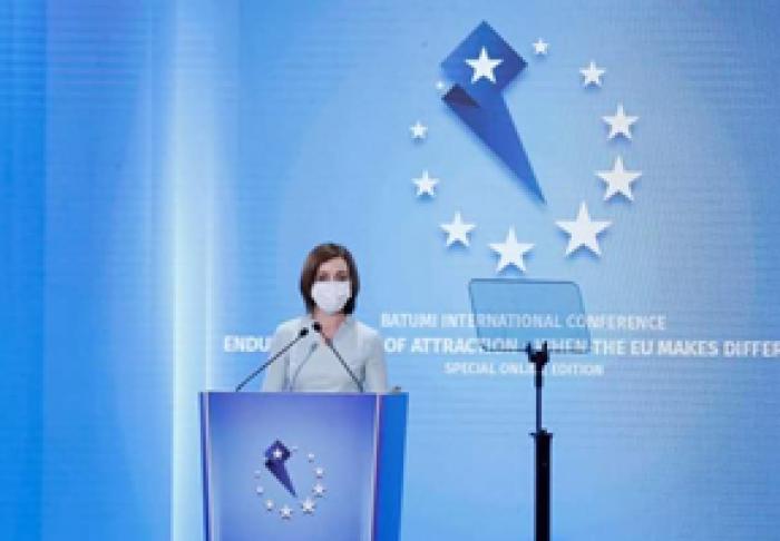 MAIA SANDU A REITERAT CĂ MIZEAZĂ PE SPRIJINUL PARTENERILOR EUROPENI ÎN REALIZAREA AMBIȚIOASEI AGENDE DE CURĂȚARE A ȚĂRII