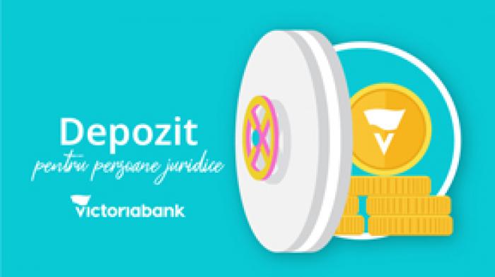 PERSOANELE JURIDICE POT DESCHIDE ONLINE DEPOZITE LA VICTORIABANK, PRIN PLATFORMA VB24 BUSINESS