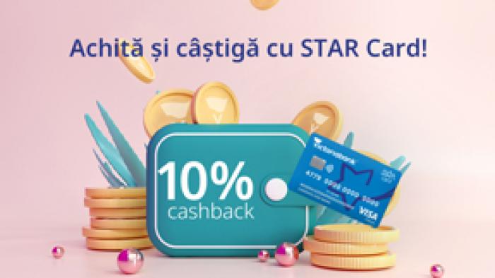 VICTORIABANK ANUNȚĂ O NOUĂ CAMPANIE PROMOȚIONALĂ PENTRU UTILIZATORII STAR CARD