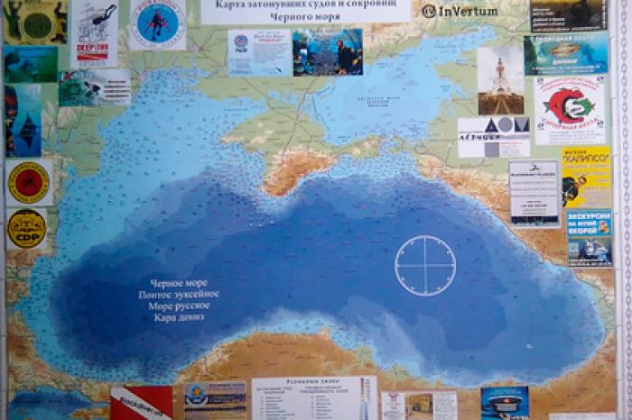 В Крыму создали карту с обозначением мест НЛО и кладов