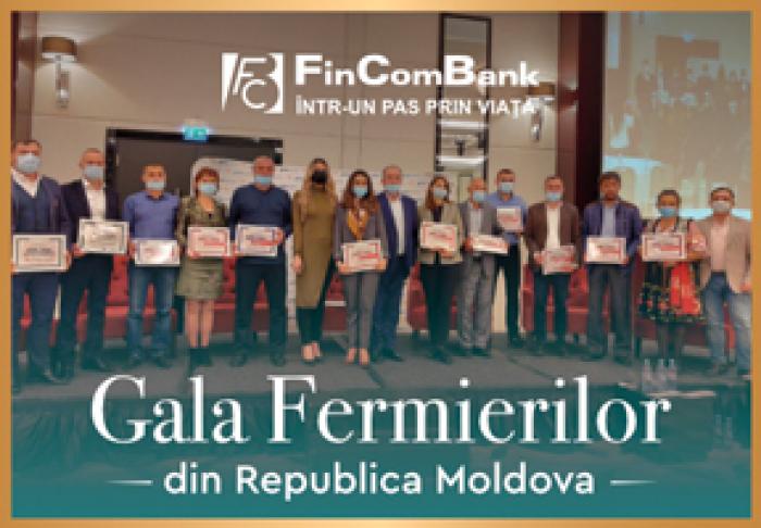 FINCOMBANK SUSȚINE FERMIERII LOCALI ȘI A PARTICIPAT LA GALA FERMIERILOR DIN REPUBLICA MOLDOVA DIN 24 SEPTEMBRIE 2021