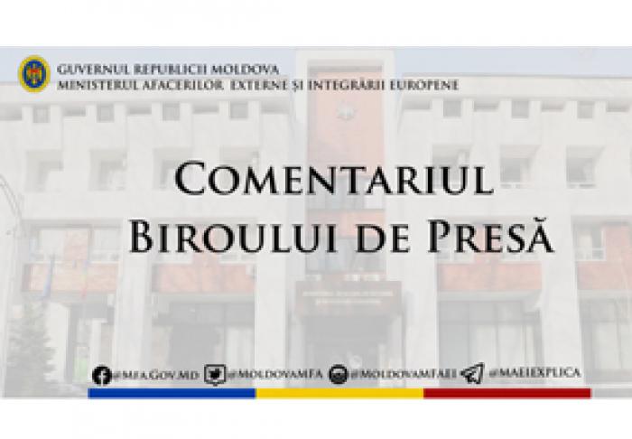 MAE AL RM REGRETĂ DESCHIDEREA SECȚIILOR DE VOTARE ÎN TRANSNISTRIA PENTRU ALEGERILE PENTRU DUMA DE STAT A FEDERAȚIEI RUSE