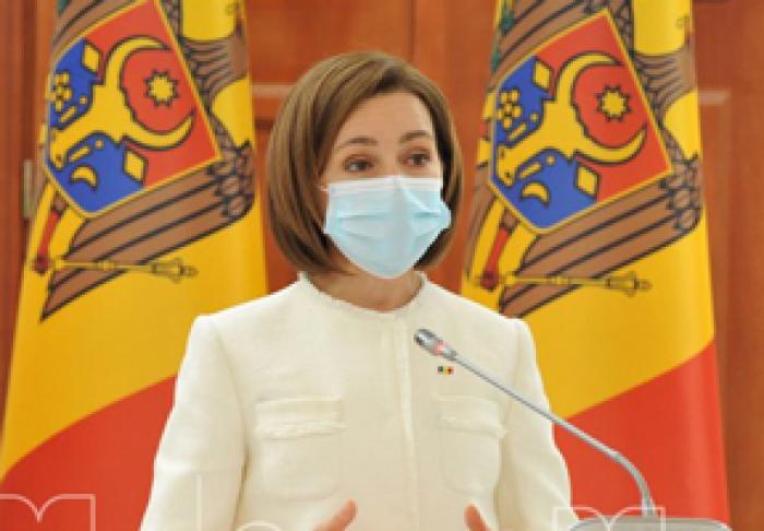 MAIA SANDU A FELICITAT ECHIPA SHERIFF TIRASPOL PENTRU VICTORIA DIN AJUN, REFUZÂND SĂ FACĂ VREO LEGĂTURĂ ÎNTRE FOTBAL ȘI POLITICĂ