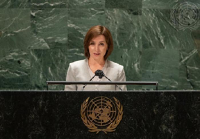 PREȘEDINTELE MOLDOVEI A REITERAT „POZIȚIA NESCHIMBATĂ CU PRIVIRE LA RETRAGEREA COMPLETĂ ȘI NECONDIȚIONATĂ A TRUPELOR RUSEȘTI”