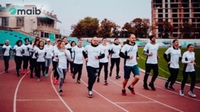 100 DE ANGAJAȚI MAIB VOR PARTICIPA LA MARATONUL INTERNAȚIONAL CHIȘINĂU
