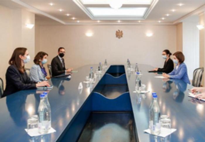 PREȘEDINTELE MAIA SANDU: MOLDOVA ÎȘI DOREȘTE SĂ APROFUNDEZE DIALOGUL STRATEGIC CU SUA