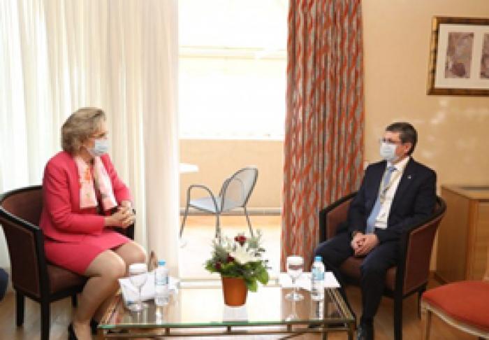 PREŞEDINTELE PARLAMENTULUI A DISCUTAT CU PREŞEDINTA AP OSCE DESPRE SUBIECTELE DE REGLEMENTARE TRANSNISTREANĂ